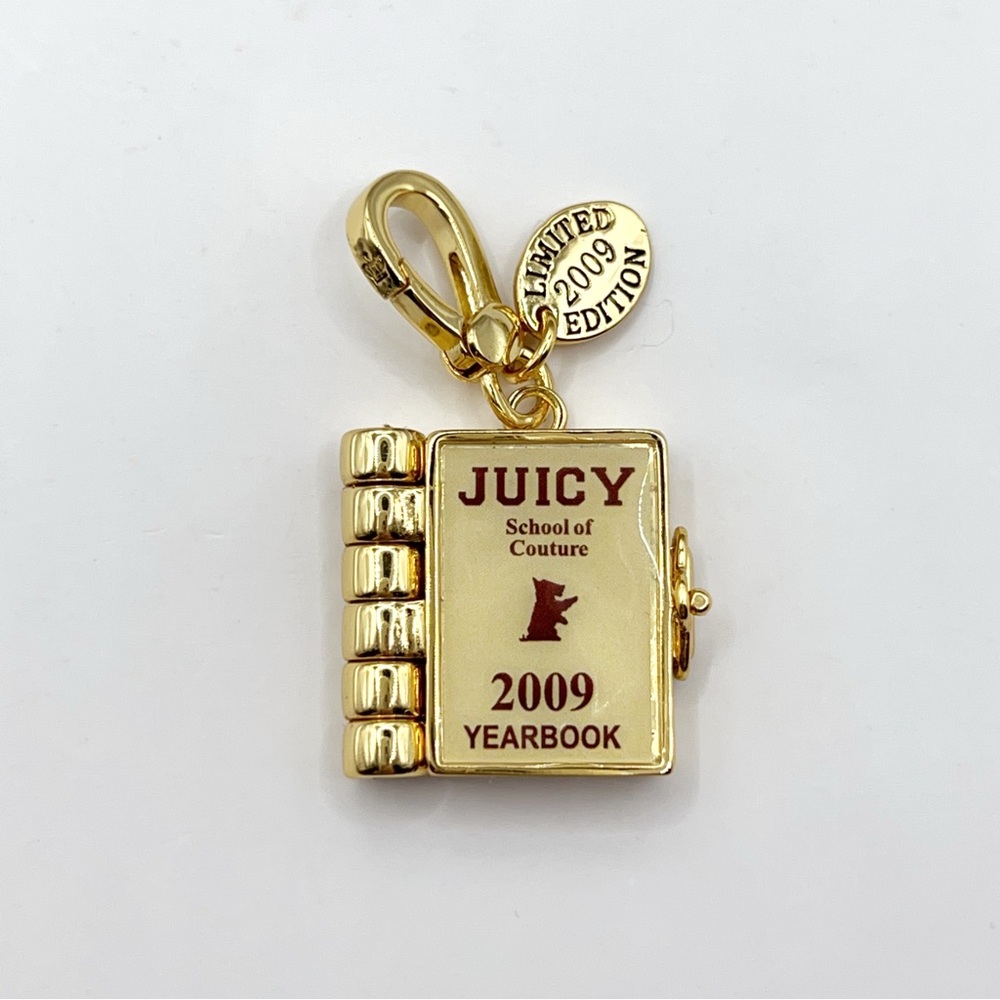 Juicy Couture year book charm